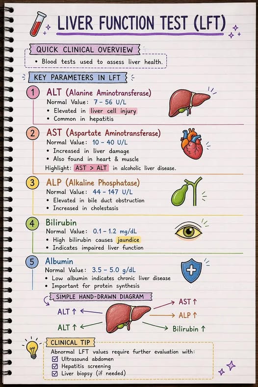 Liver Function Test (LFT) Basic - 6 PARAMETERS